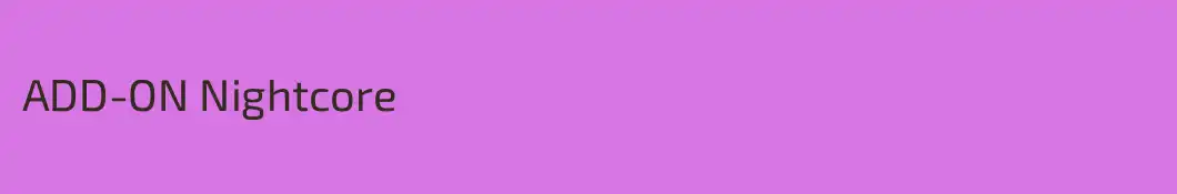 ADD-ON Nightcore
